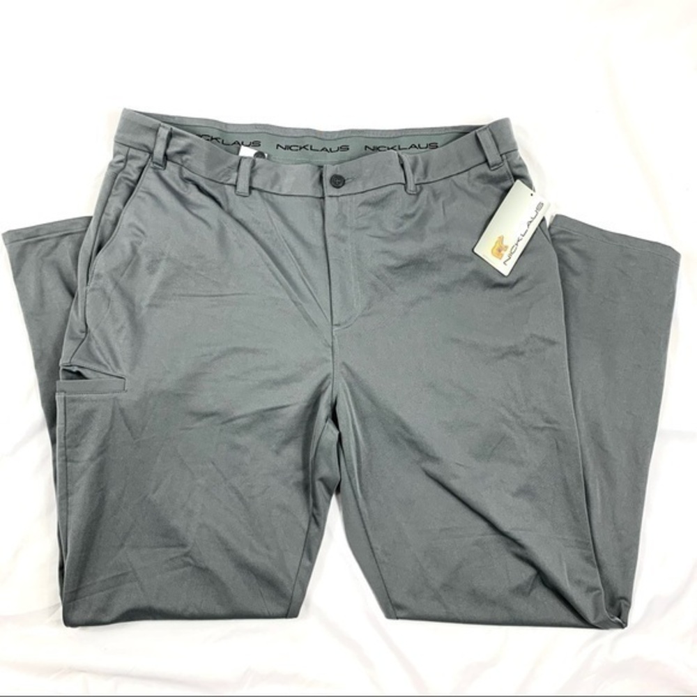 NWT NICKLAUS Women’s Dress Pants Gray Sz 40x30